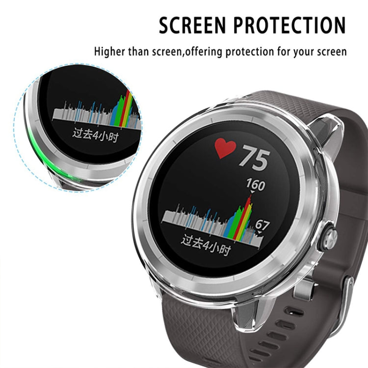 For Garmin Vivoactive 3 TPU Protective Case(Transparent) - Watch Cases by buy2fix | Online Shopping UK | buy2fix
