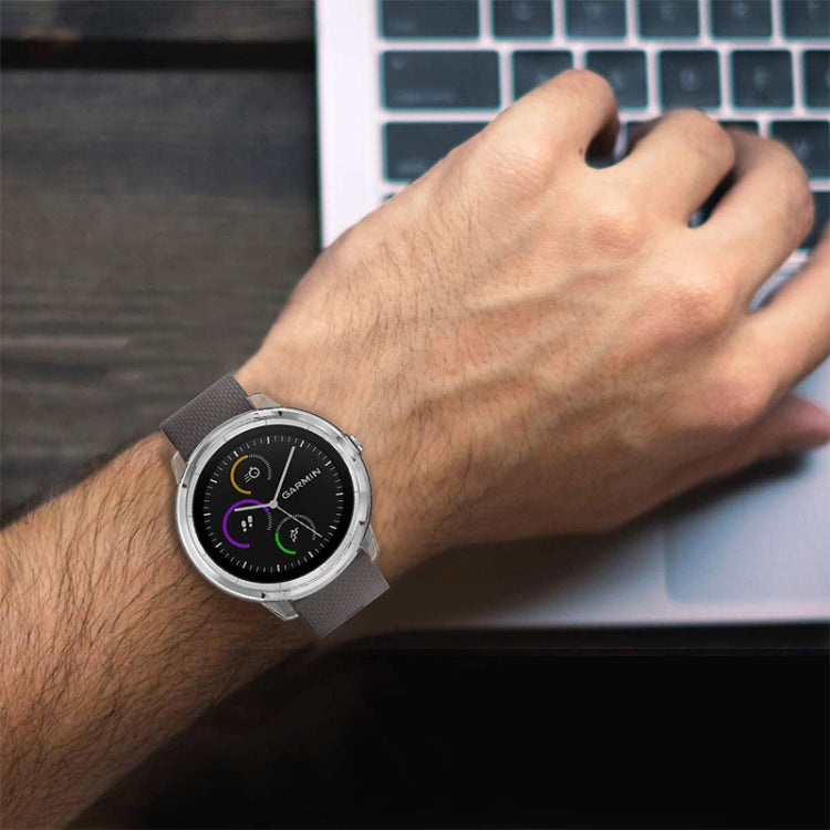 For Garmin Vivoactive 3 TPU Protective Case(Transparent) by buy2fix