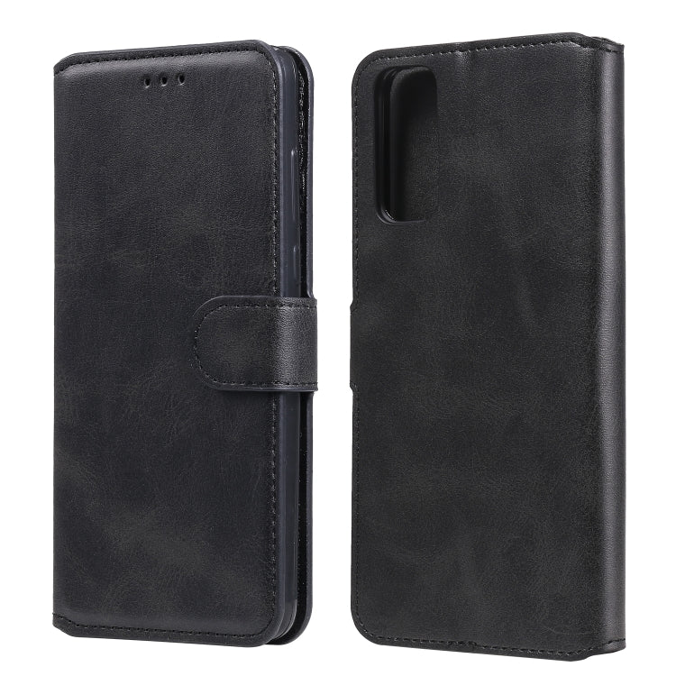 For vivo Y20 / Y20i Classic Calf Texture PU + TPU Horizontal Flip Leather Case, with Holder & Card Slots & Wallet(Black) - vivo Cases by buy2fix | Online Shopping UK | buy2fix
