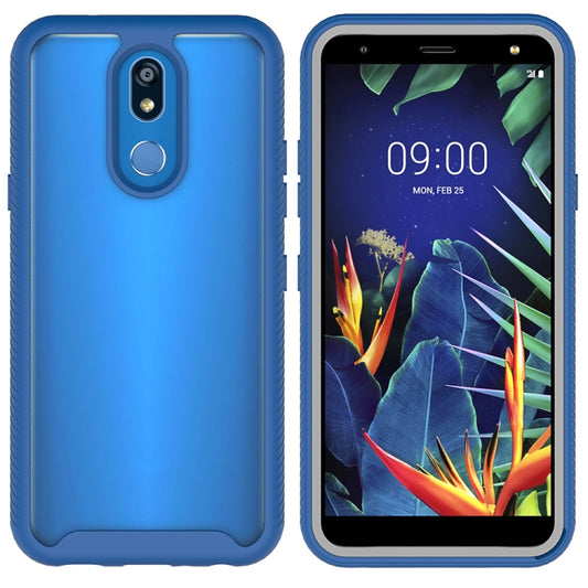 For LG K40 Starry Sky Solid Color Series Shockproof PC + TPU Protective Case(Royal Blue) - LG Cases by buy2fix | Online Shopping UK | buy2fix