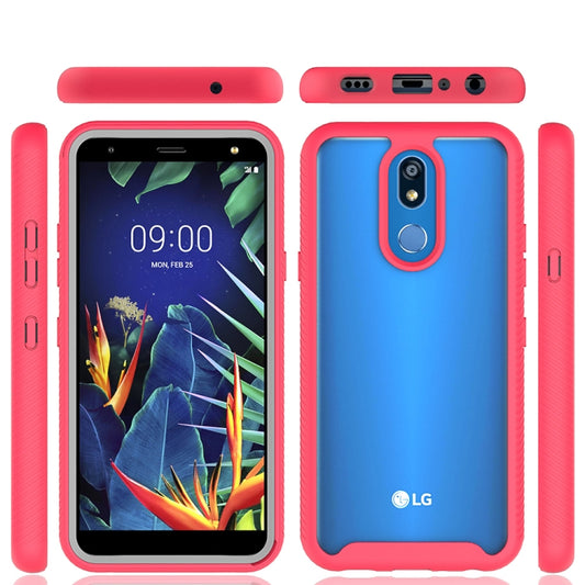 For LG K40 Starry Sky Solid Color Series Shockproof PC + TPU Protective Case(Royal Blue) - LG Cases by buy2fix | Online Shopping UK | buy2fix