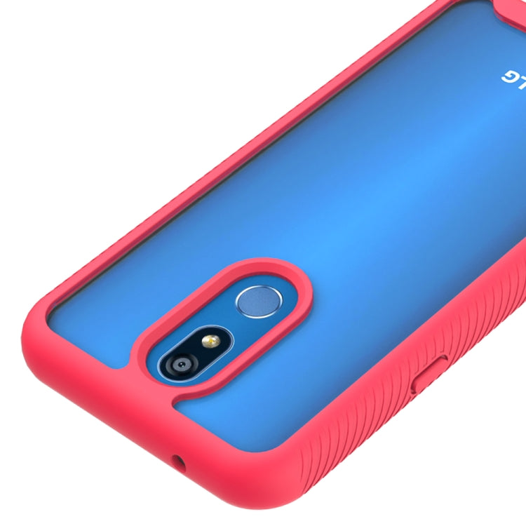 For LG K40 Starry Sky Solid Color Series Shockproof PC + TPU Protective Case(Royal Blue) - LG Cases by buy2fix | Online Shopping UK | buy2fix