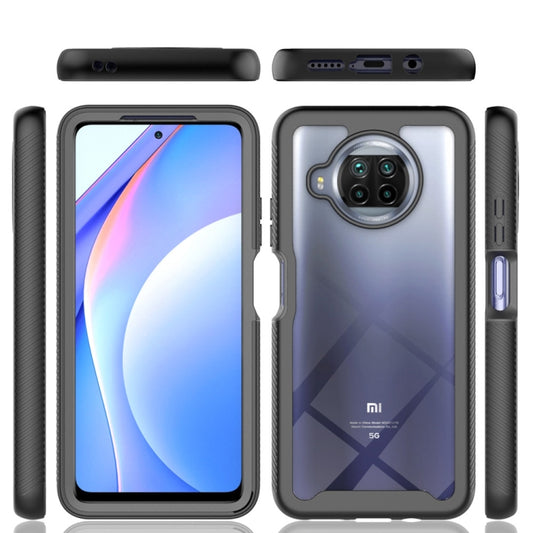 For Xiaomi Mi 10T Lite Starry Sky Solid Color Series Shockproof PC + TPU Protective Case(Red) by buy2fix