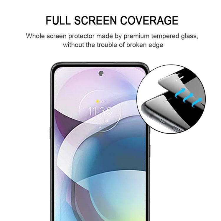 For Motorola Moto G 5G Full Glue Full Screen Tempered Glass Film - Motorola Tempered Glass by buy2fix | Online Shopping UK | buy2fix