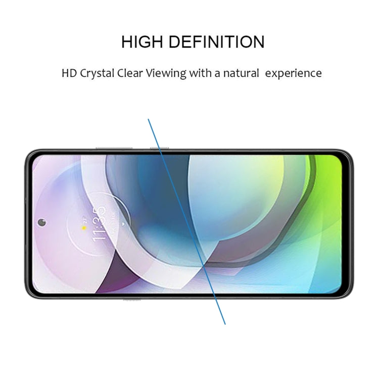 For Motorola Moto G 5G Full Glue Full Screen Tempered Glass Film - Motorola Tempered Glass by buy2fix | Online Shopping UK | buy2fix