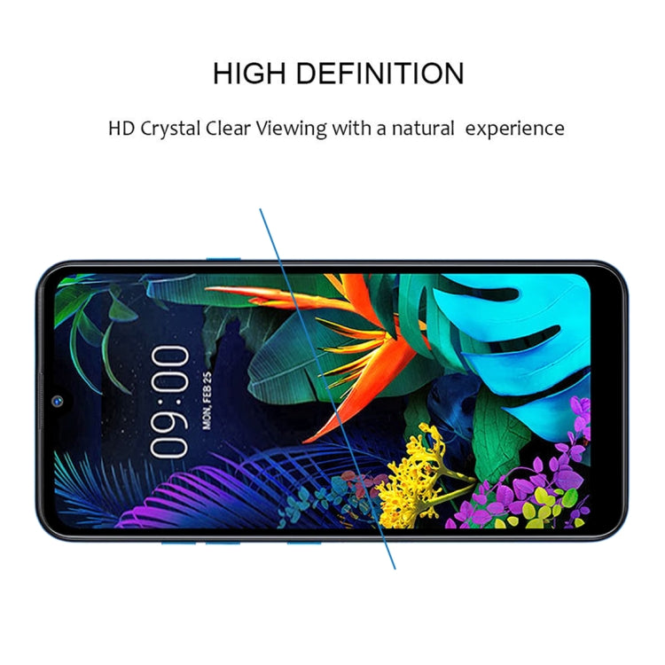 For LG K50 25 PCS Full Glue Full Screen Tempered Glass Film - LG Tempered Glass by buy2fix | Online Shopping UK | buy2fix