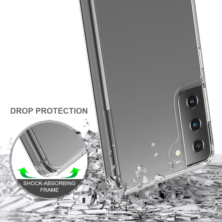 For Samsung Galaxy S21 5G Shockproof Scratchproof TPU + Acrylic Protective Case(Black) - Galaxy S21 5G Cases by buy2fix | Online Shopping UK | buy2fix