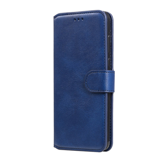 For Xiaomi Poco X3 NFC Classic Calf Texture PU + TPU Horizontal Flip Leather Case, with Holder & Card Slots & Wallet(Blue) by buy2fix