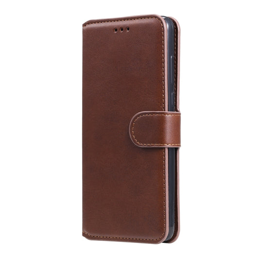 For Xiaomi Poco X3 NFC Classic Calf Texture PU + TPU Horizontal Flip Leather Case, with Holder & Card Slots & Wallet(Brown) by buy2fix