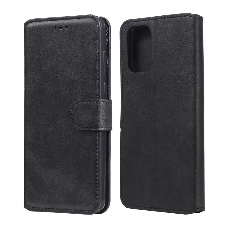 For OnePlus 8T Classic Calf Texture PU + TPU Horizontal Flip Leather Case, with Holder & Card Slots & Wallet(Black) - OnePlus Cases by buy2fix | Online Shopping UK | buy2fix