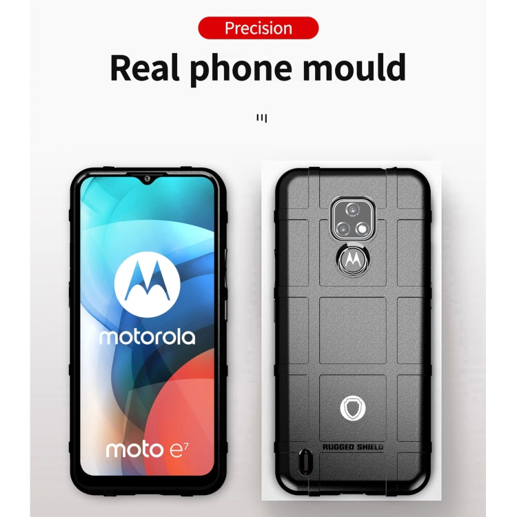 For Motorola Moto E7 2020 Full Coverage Shockproof TPU Case(Black) - Motorola Cases by buy2fix | Online Shopping UK | buy2fix