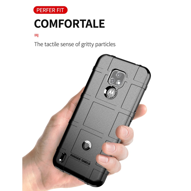 For Motorola Moto E7 2020 Full Coverage Shockproof TPU Case(Black) - Motorola Cases by buy2fix | Online Shopping UK | buy2fix