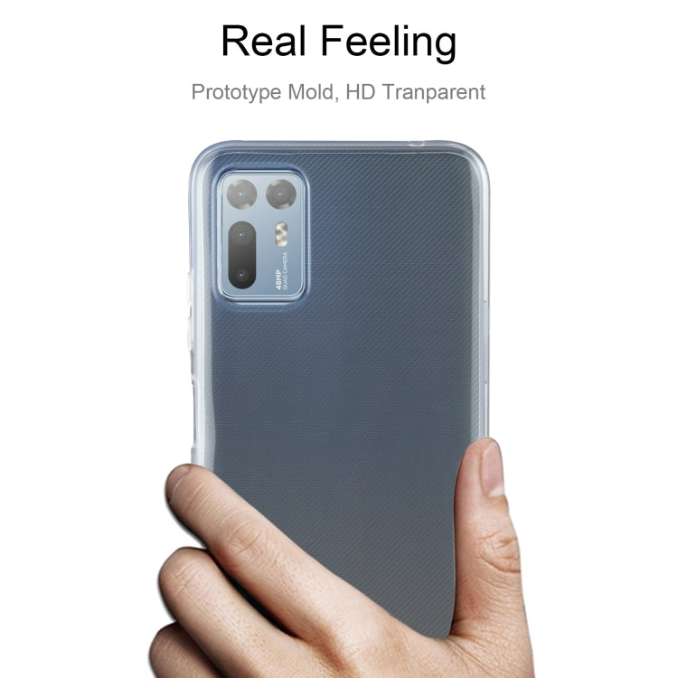 For HTC Desire 21+ 0.75mm Ultra-thin Transparent TPU Soft Protective Case - More Brand by buy2fix | Online Shopping UK | buy2fix