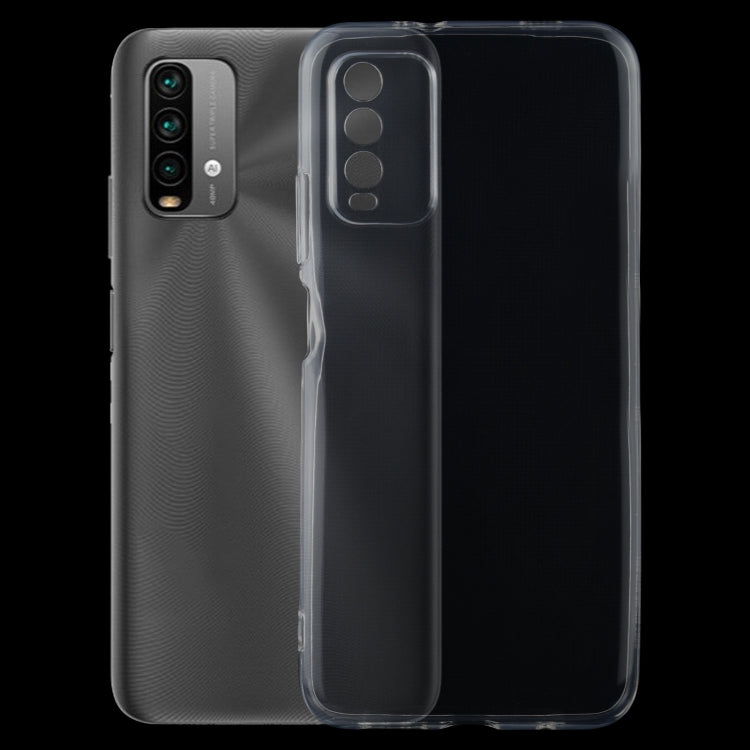 For Xiaomi Redmi Note 9 4G 0.75mm Ultra-thin Transparent TPU Soft Protective Case - Xiaomi Cases by buy2fix | Online Shopping UK | buy2fix