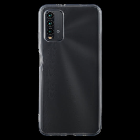For Xiaomi Redmi Note 9 4G 0.75mm Ultra-thin Transparent TPU Soft Protective Case by buy2fix