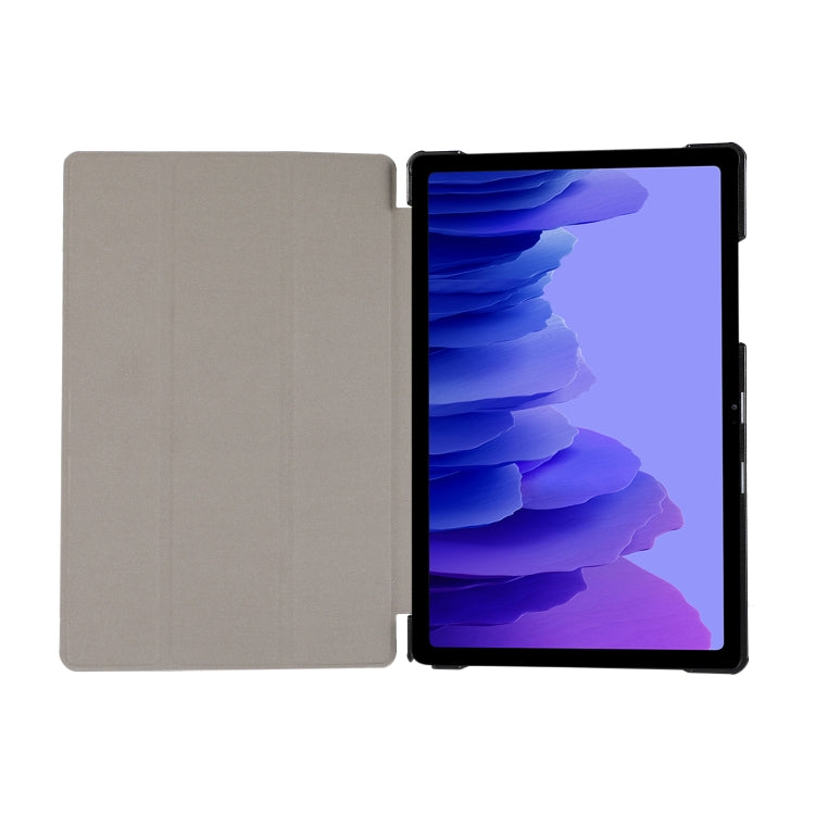 3-folding Skin Texture Horizontal Flip TPU + PU Leather Case with Holder For Samsung Galaxy Tab A7 10.4(2020) T500 / T505(Mint Green) - Other Galaxy Tab PC by buy2fix | Online Shopping UK | buy2fix