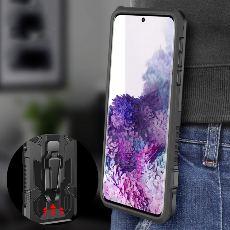 For Samsung Galaxy M51 Machine Armor Warrior Shockproof PC + TPU Protective Case(Space Gray) by buy2fix