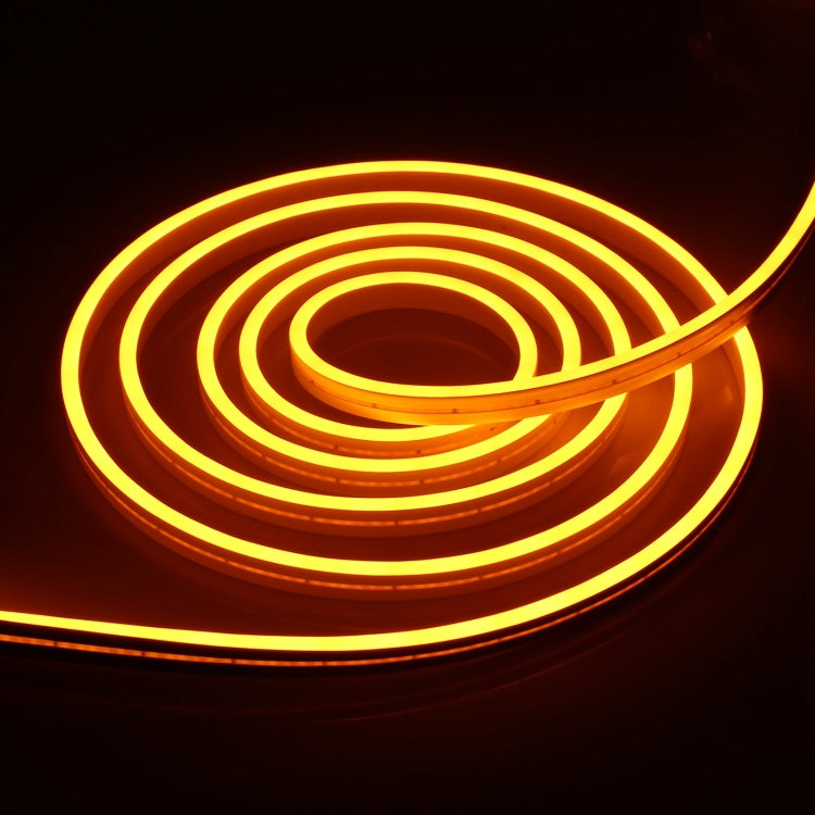 CJ-1206 12V 6A 5m IP65 Waterproof Silicone Neon LED Strip Light(Yellow) - Epoxy Waterproof Light by buy2fix | Online Shopping UK | buy2fix