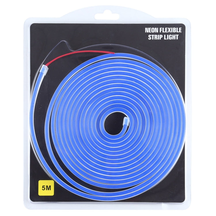 CJ-1206 12V 6A 5m IP65 Waterproof Silicone Neon LED Strip Light(Blue) - Epoxy Waterproof Light by buy2fix | Online Shopping UK | buy2fix