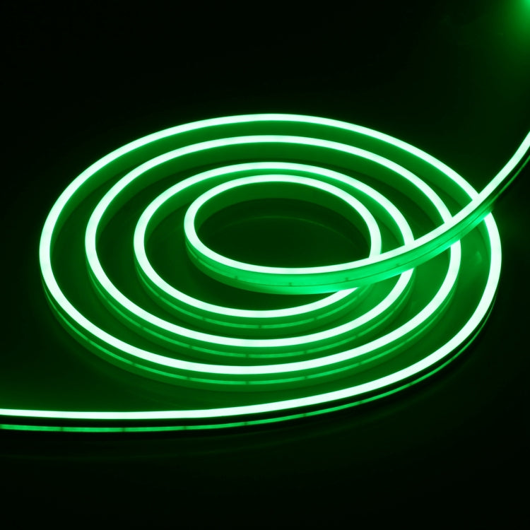 CJ-1206 12V 6A 5m IP65 Waterproof Silicone Neon LED Strip Light(Green) - Epoxy Waterproof Light by buy2fix | Online Shopping UK | buy2fix