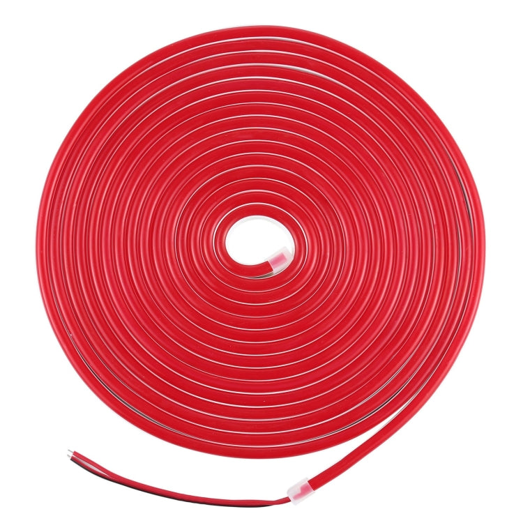 CJ-1206 12V 6A 5m IP65 Waterproof Silicone Neon LED Strip Light(Red) - Epoxy Waterproof Light by buy2fix | Online Shopping UK | buy2fix