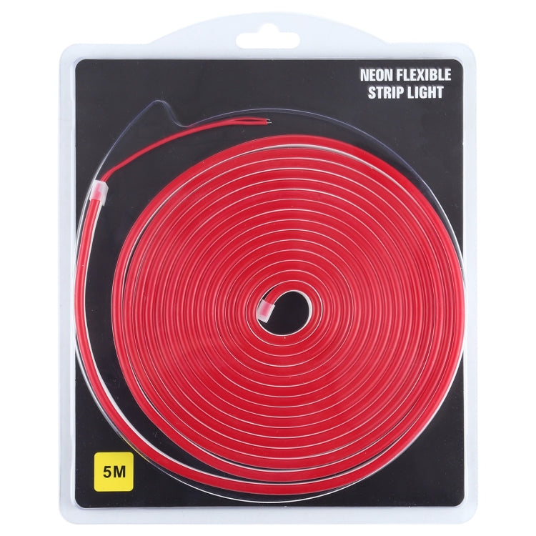 CJ-1206 12V 6A 5m IP65 Waterproof Silicone Neon LED Strip Light(Red) - Epoxy Waterproof Light by buy2fix | Online Shopping UK | buy2fix