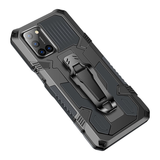 For Xiaomi Redmi 9 Armor Warrior Shockproof PC + TPU Protective Case(Grey) by buy2fix