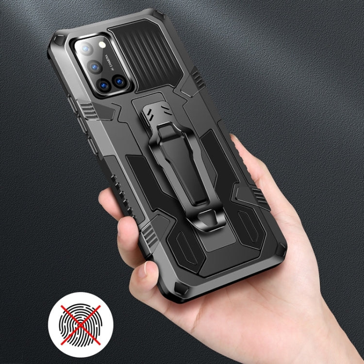 For Xiaomi Redmi 9A Armor Warrior Shockproof PC + TPU Protective Case(Black) - Xiaomi Cases by buy2fix | Online Shopping UK | buy2fix