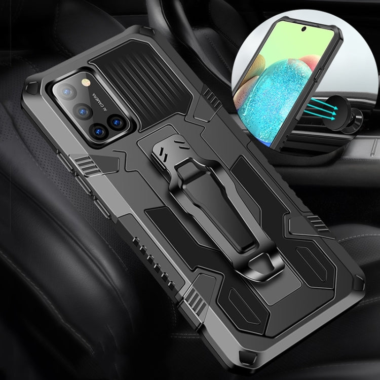 For Xiaomi Redmi 9A Armor Warrior Shockproof PC + TPU Protective Case(Black) - Xiaomi Cases by buy2fix | Online Shopping UK | buy2fix
