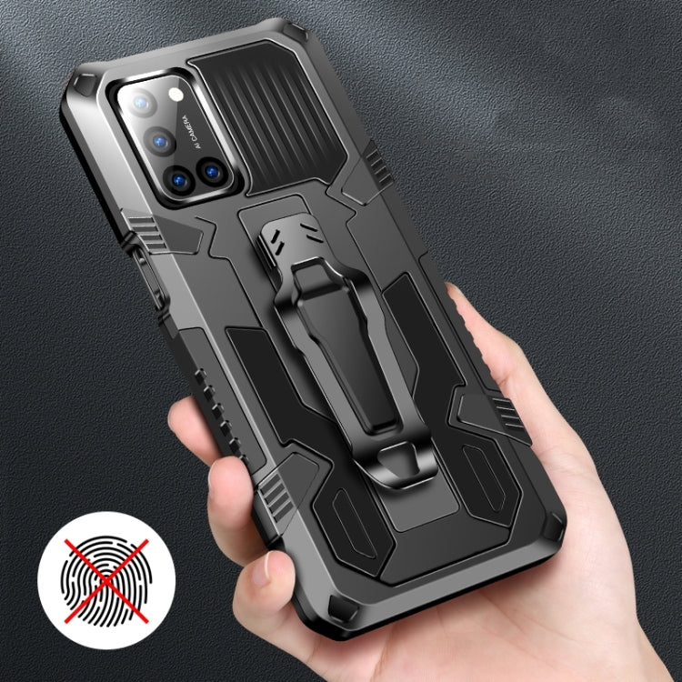 For Xiaomi Redmi Note 8 Pro Armor Warrior Shockproof PC + TPU Protective Case(Coffee) - Xiaomi Cases by buy2fix | Online Shopping UK | buy2fix