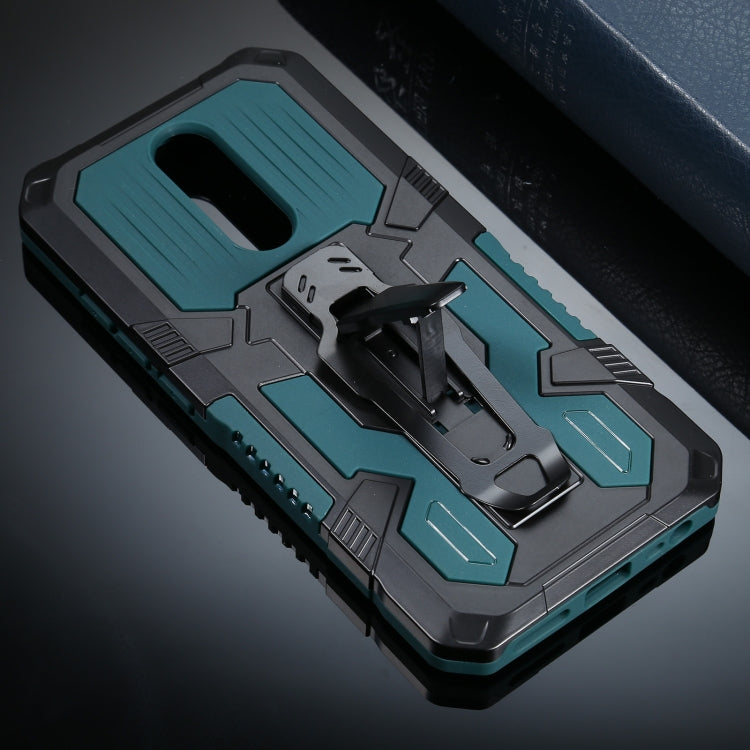 For Xiaomi Redmi 8 Armor Warrior Shockproof PC + TPU Protective Case(Army Green) - Xiaomi Cases by buy2fix | Online Shopping UK | buy2fix