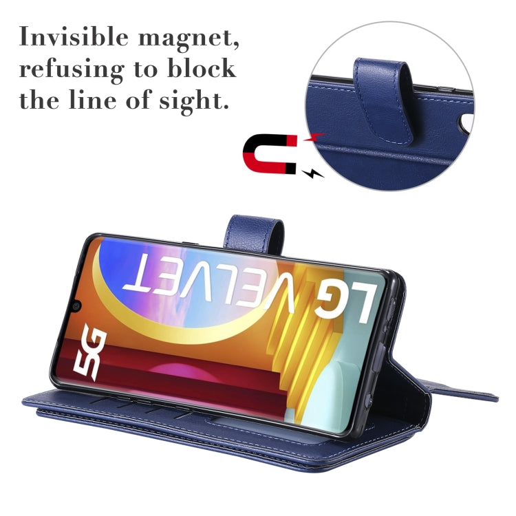 For LG Velvet / G9 Multifunctional Magnetic Copper Buckle Horizontal Flip Solid Color Leather Case with 10 Card Slots & Wallet & Holder & Photo Frame(Rose Gold) - LG Cases by buy2fix | Online Shopping UK | buy2fix