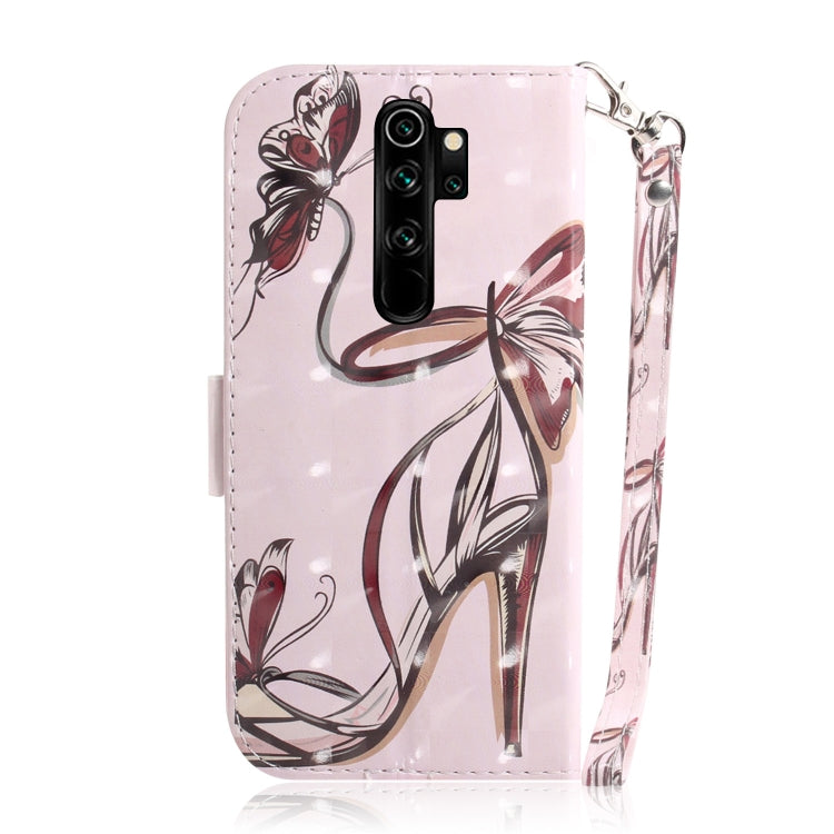 For Xiaomi Redmi Note 8 Pro 3D Colored Drawing Horizontal Flip Leather Case with Holder & Card Slot & Wallet & Lanyard(High-Heeled) - Xiaomi Cases by buy2fix | Online Shopping UK | buy2fix
