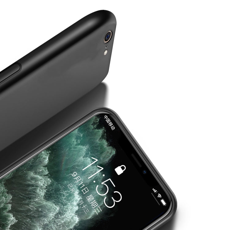 Classic Tilt Strip Grain Magnetic Shockproof PC + TPU Case For iPhone 6 Plus(Black) - More iPhone Cases by buy2fix | Online Shopping UK | buy2fix