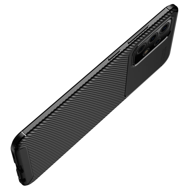 For Samsung Galaxy A52 5G / 4G Carbon Fiber Texture Shockproof TPU Case(Black) - Galaxy Phone Cases by buy2fix | Online Shopping UK | buy2fix
