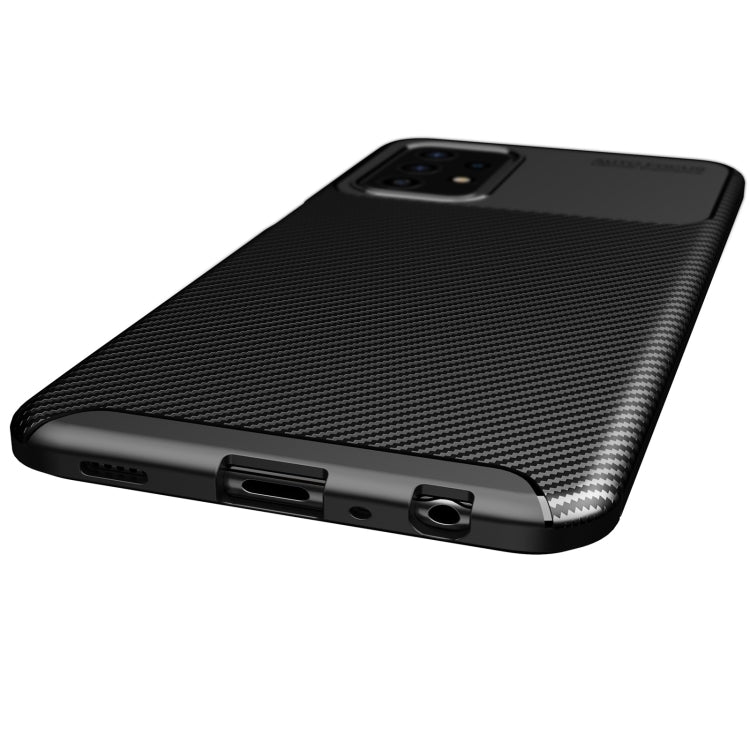 For Samsung Galaxy A52 5G / 4G Carbon Fiber Texture Shockproof TPU Case(Black) - Galaxy Phone Cases by buy2fix | Online Shopping UK | buy2fix