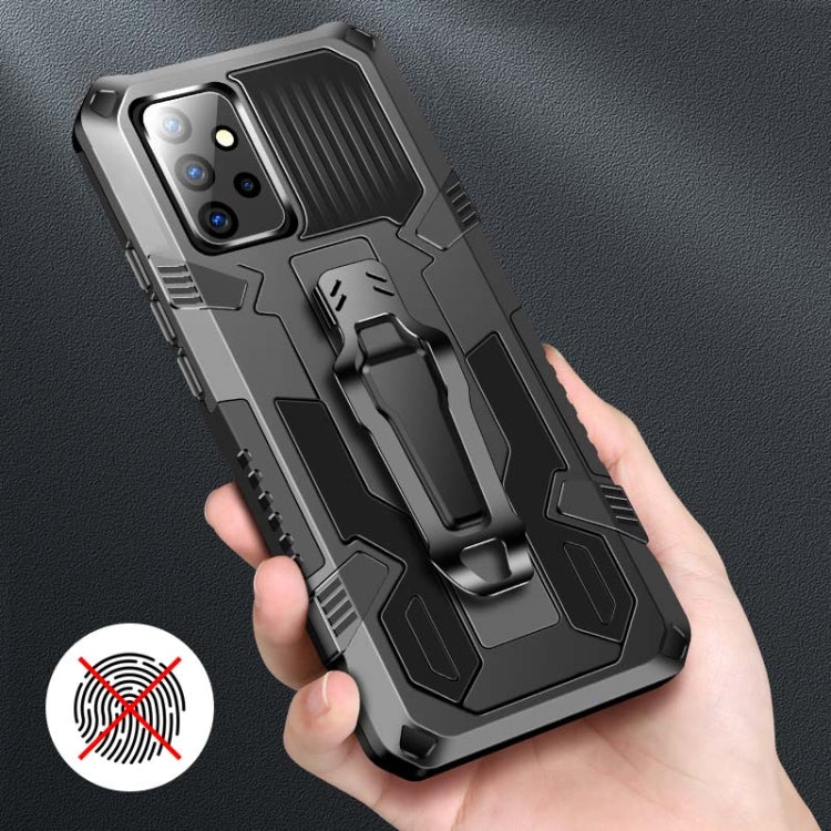 For Samsung Galaxy A12 Armor Warrior Shockproof PC + TPU Protective Case(Red) - Galaxy Phone Cases by buy2fix | Online Shopping UK | buy2fix
