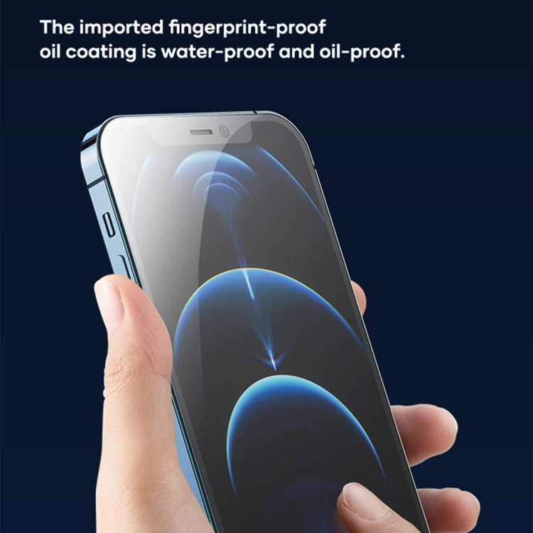 For iPhone 12 Pro Max ROCK Full Screen Borderless Tempered Glass Film - iPhone 12 Pro Max Tempered Glass by ROCK | Online Shopping UK | buy2fix