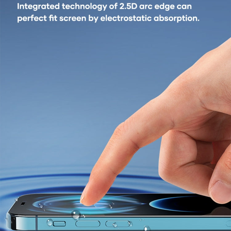 For iPhone 12 Pro Max ROCK Full Screen Borderless Tempered Glass Film - iPhone 12 Pro Max Tempered Glass by ROCK | Online Shopping UK | buy2fix