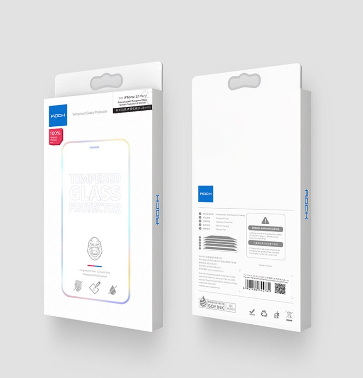 For iPhone 12 Pro Max ROCK Full Screen Borderless Tempered Glass Film - iPhone 12 Pro Max Tempered Glass by ROCK | Online Shopping UK | buy2fix