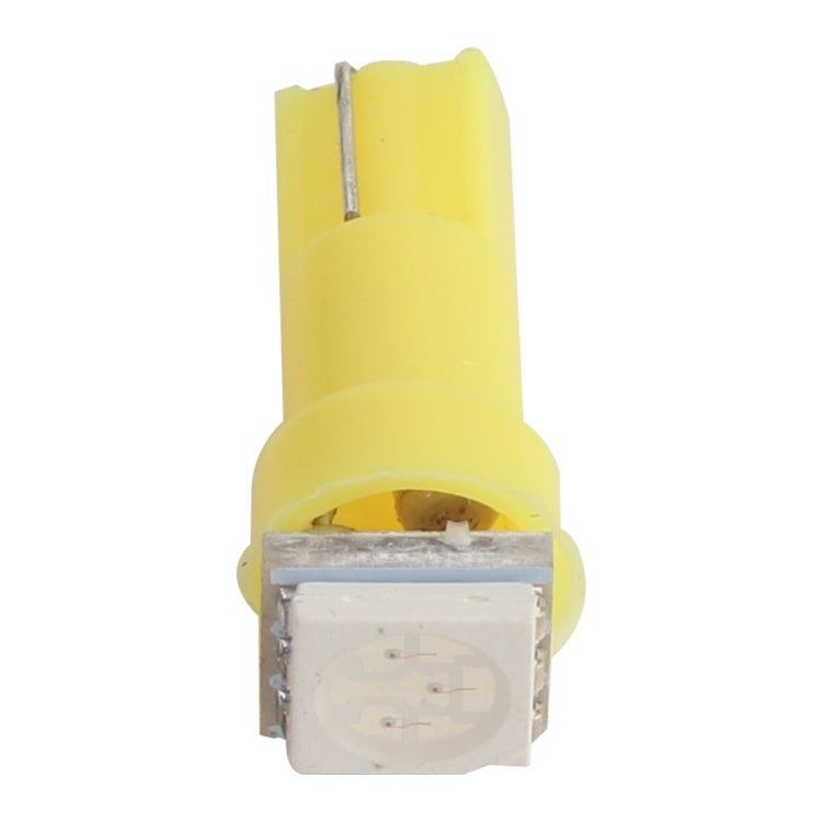 30 PCS T5 1LED SMD-5050 Car Modification LED Indicator Light Yellow Light - Clearance Lights by buy2fix | Online Shopping UK | buy2fix