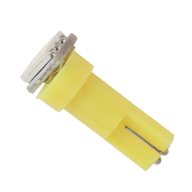30 PCS T5 1LED SMD-5050 Car Modification LED Indicator Light Yellow Light - Clearance Lights by buy2fix | Online Shopping UK | buy2fix