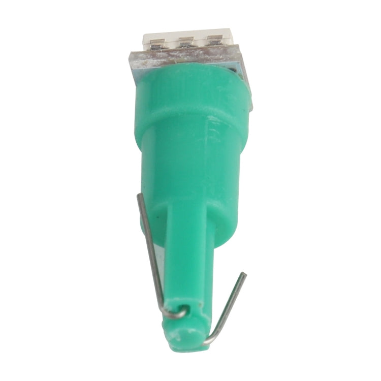 30 PCS T5 1LED SMD-5050 Car Modification LED Indicator Light Green Light - Clearance Lights by buy2fix | Online Shopping UK | buy2fix