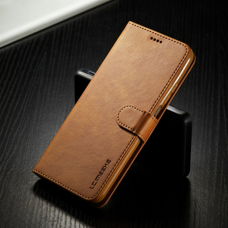 For Xiaomi Mi 10 5G / Mi 10T Pro 5G LC.IMEEKE Calf Texture Horizontal Flip Leather Case with Holder & Card Slots & Wallet(Yellow) - Xiaomi Cases by LC.IMEEKE | Online Shopping UK | buy2fix