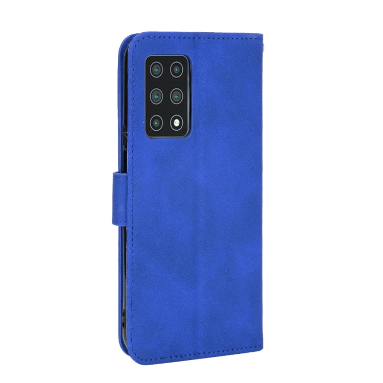 For Cubot X30 Solid Color Skin Feel Magnetic Buckle Horizontal Flip Calf Texture PU Leather Case with Holder & Card Slots & Wallet(Blue) - More Brand by buy2fix | Online Shopping UK | buy2fix