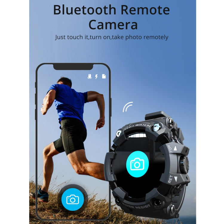 Lokmat ATTACK 1.28 inch TFT LCD Screen Smart Watch, Support Sleep Monitor / Heart Rate Monitor / Blood Pressure Monitor(Camouflage Green) by Lokmat