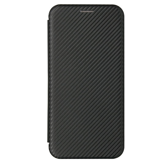 For Samsung Galaxy A52 5G / 4G Carbon Fiber Texture Horizontal Flip TPU + PC + PU Leather Case with Card Slot(Black) by buy2fix