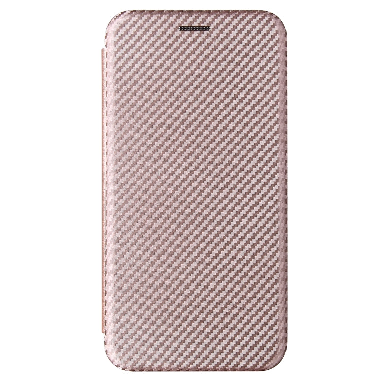 For Cubot X30 Carbon Fiber Texture Horizontal Flip TPU + PC + PU Leather Case with Card Slot(Pink) - More Brand by buy2fix | Online Shopping UK | buy2fix