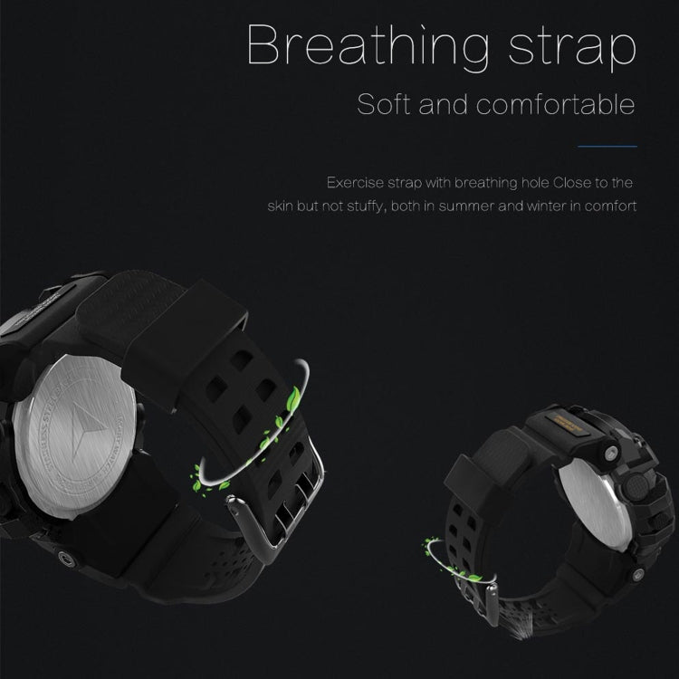 Lokmat MK16 LCD Screen 50m Waterproof Smart Watch, Support Information Reminder / Remote Camera / Walking Motion Monitor(Blue) - Smart Watches by Lokmat | Online Shopping UK | buy2fix