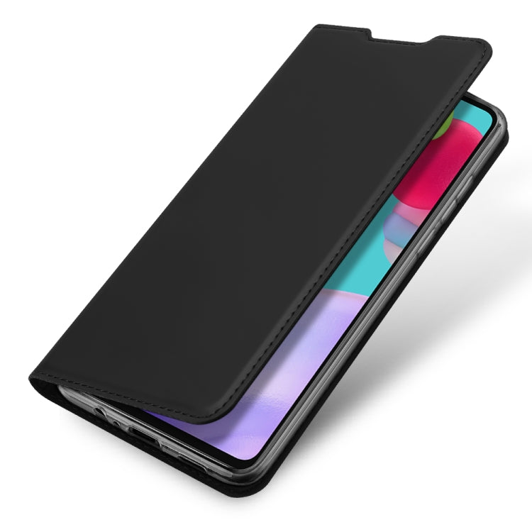 For Samsung Galaxy A52s / A52 5G / 4G DUX DUCIS Skin Pro Series Horizontal Flip PU + TPU Leather Case, with Holder & Card Slots(Black) - Galaxy Phone Cases by DUX DUCIS | Online Shopping UK | buy2fix